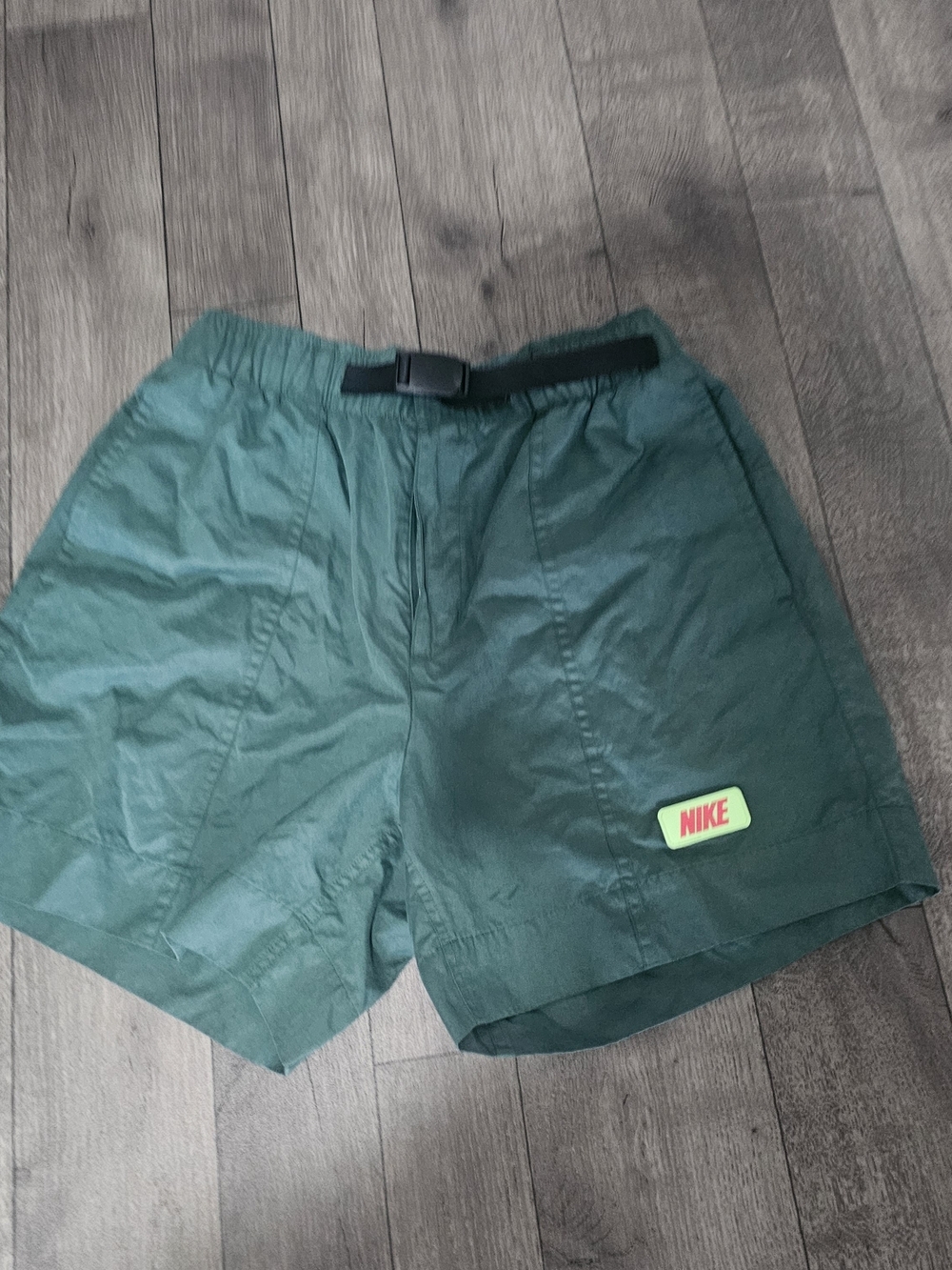 Nike Quest Cargo Shorts Size Small Nike Men’s Green Athletic Shorts{Bx21}